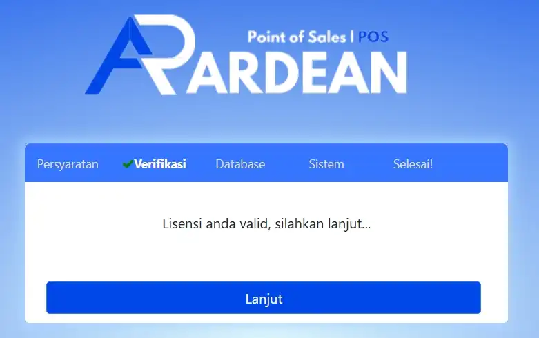 Install ArdeanPOS
