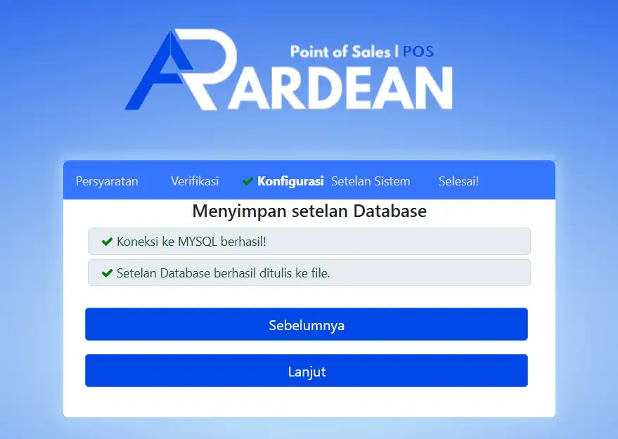 Install ArdeanPOS